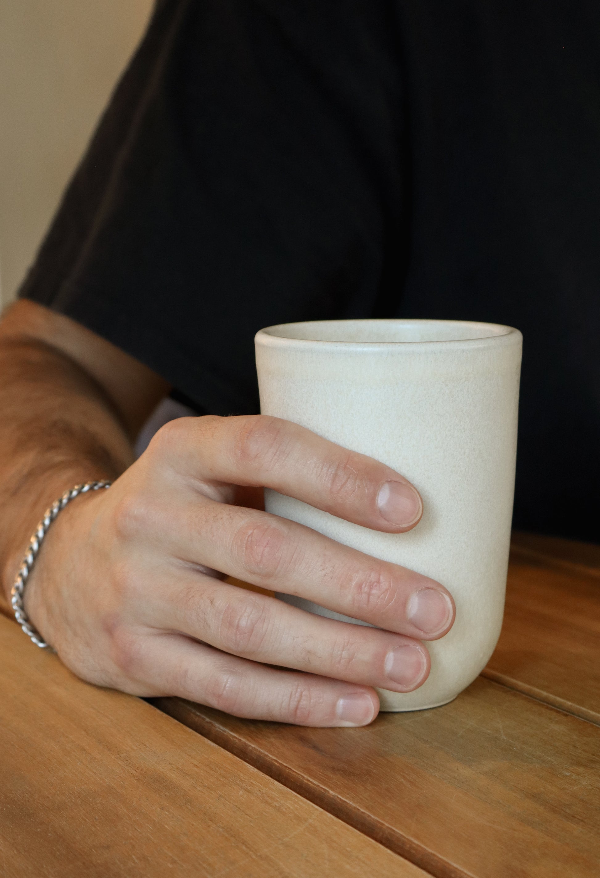 Beige mug